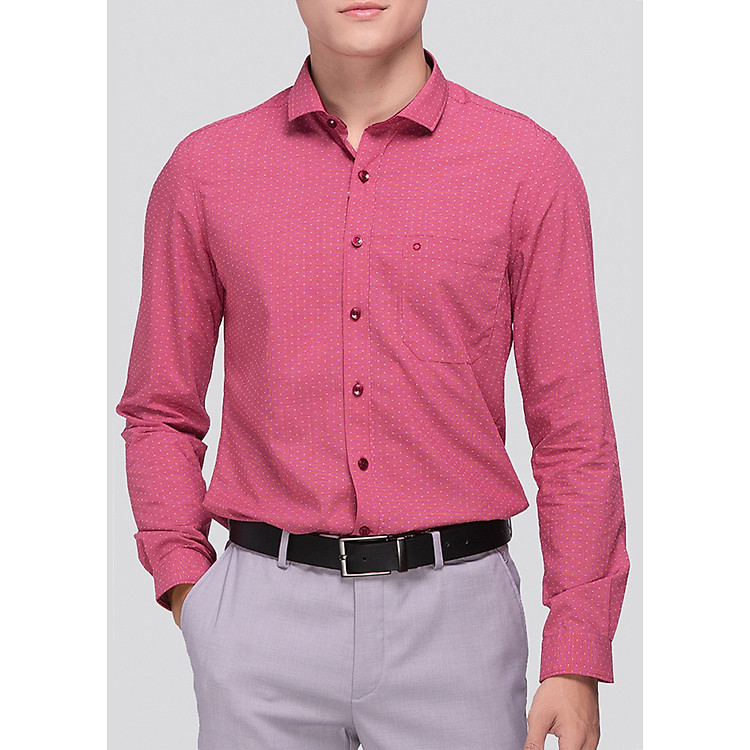 Áo Sơ Mi Nam Dài Tay Slimfit Owen AS80807D