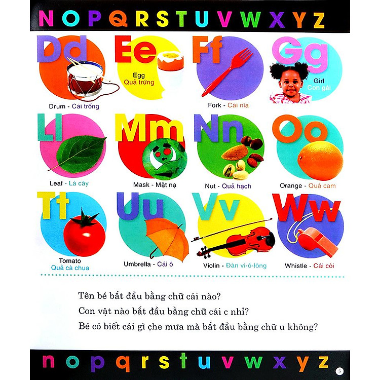 Vừa Học Vừa Chơi - Bảng Chữ Cái Tiếng Anh - Ảnh 7