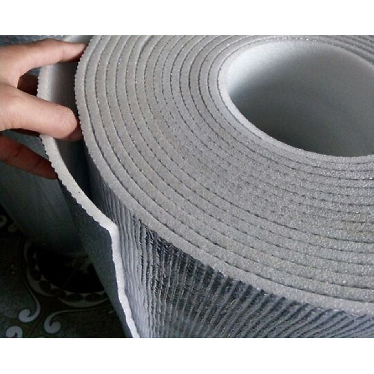 Tấm bọc cách nhiệt ( xốp bạc pe foam ) - Loại dày 5ly