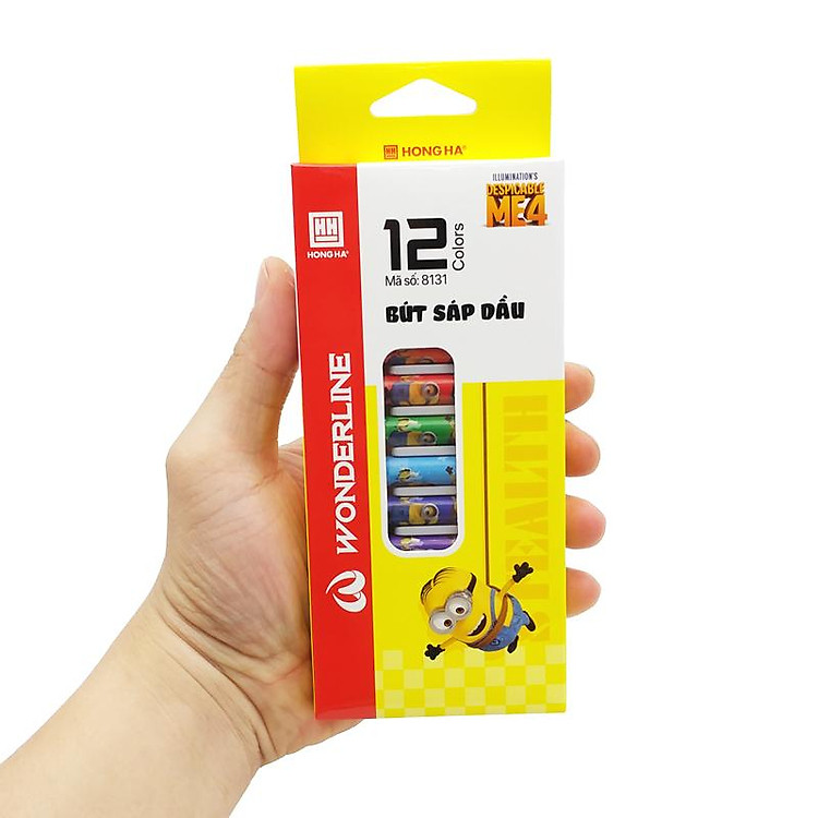 Hộp Bút Sáp Dầu Minions (12 chiếc) - Ảnh 6