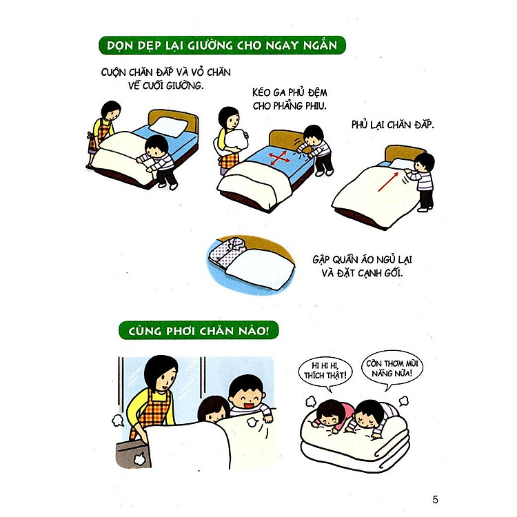 Cẩm Nang Sinh Hoạt Bằng Tranh Cho Bé Tập 1: Kĩ Năng Sinh Hoạt Thường Ngày (Tái Bản 2019) - Ảnh 2