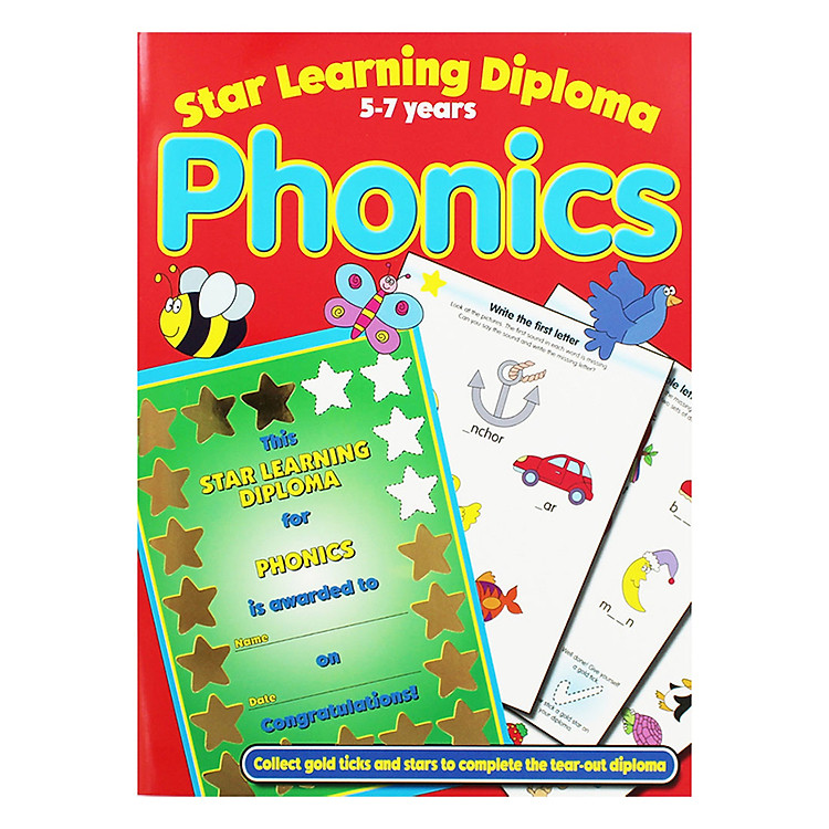 Sách Star Learning Diploma: 5-7 Years Phonics