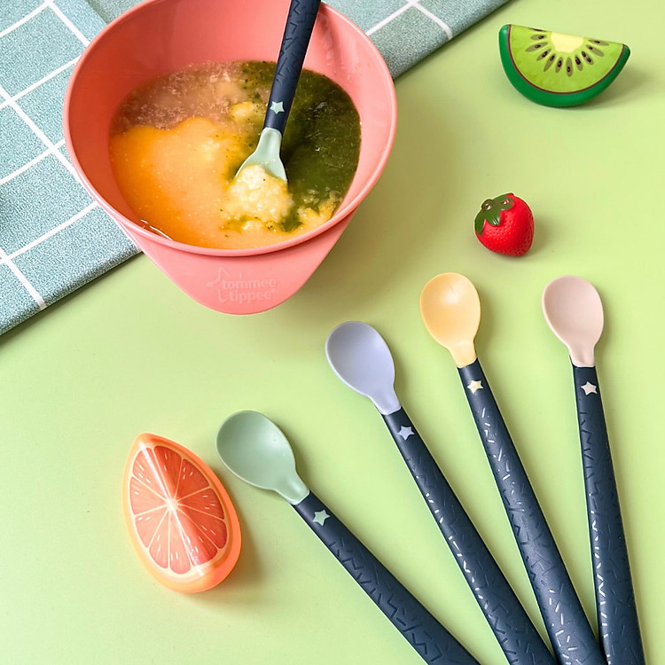 Thìa Ăn Dặm Tommee Tippee 5 Cái Chính hãng Tiết kiệm - Hình ảnh 3