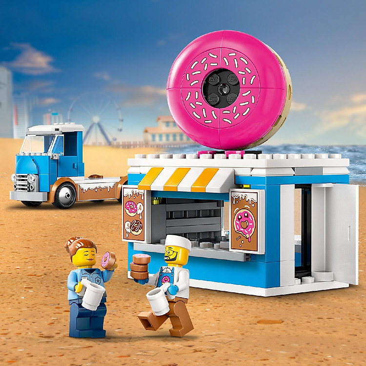 Đồ Chơi Lắp Ráp Xe Donut LEGO Chính hãng Tiết kiệm - Hình ảnh 3