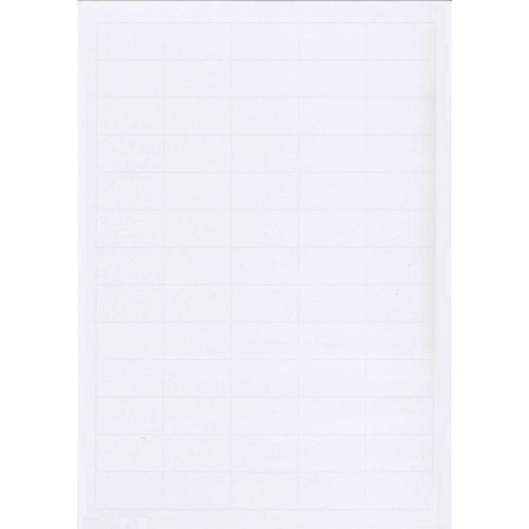 Xấp 20 tờ Giấy Decal A4 in mã vạch mincode