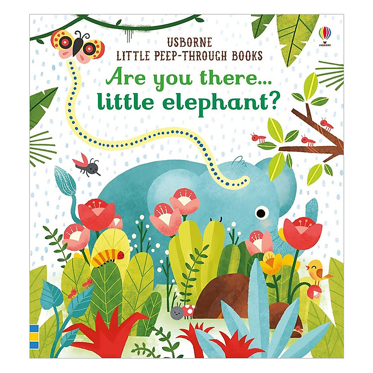 Sách Usborne Are you there little elephant?