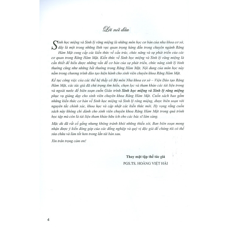 Sinh Học Miệng Và Sinh Lý Răng Miệng (Tái bản 2023) - Ảnh 3
