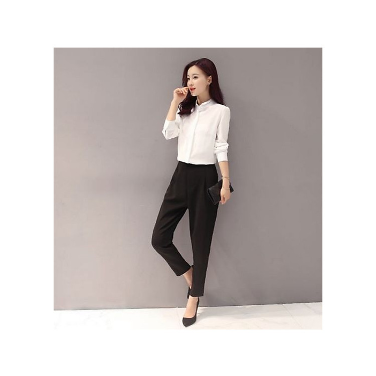 Quần tây baggy nữ công sở học sinh đi học