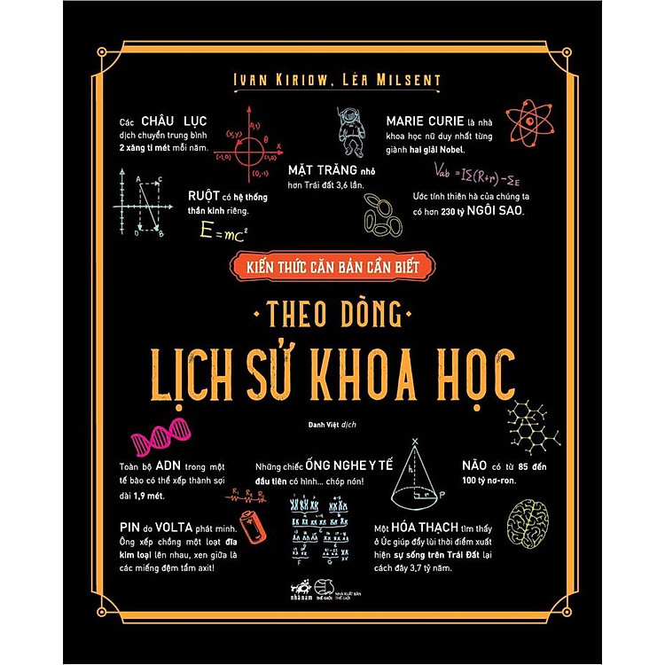 Sách Kiến thức căn bản cần biết - Theo dòng lịch sử khoa học (TB 2022) - Nhã Nam - BẢN QUYỀN