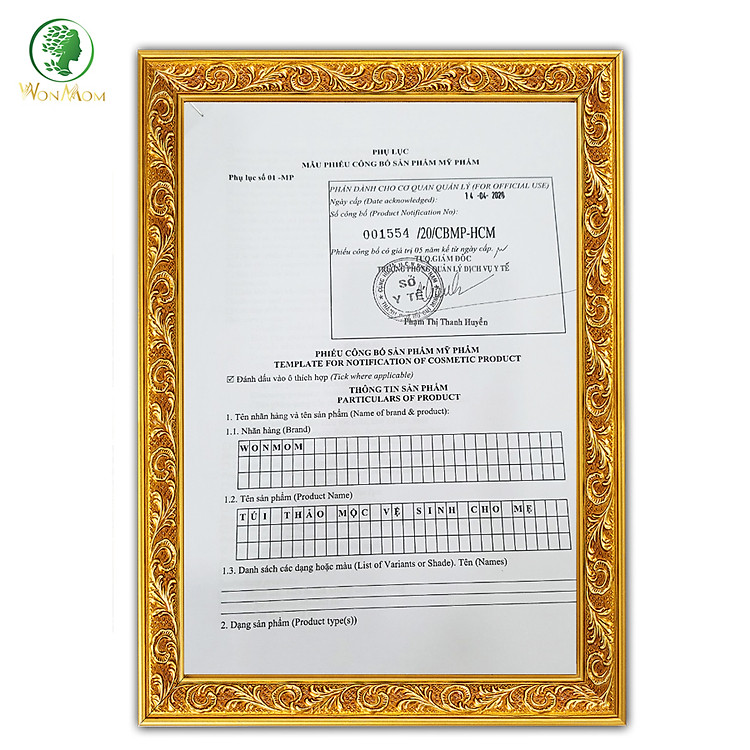 Mua Thảo mộc vệ sinh Wonmom 10 Túi Giá rẻ - Hình ảnh 4