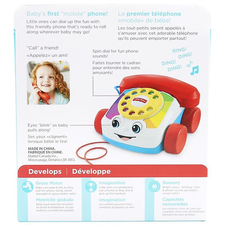 Đồ Chơi Điện Thoại Chatter - Fisher Price Chính hãng Tiết kiệm - Hình ảnh 3