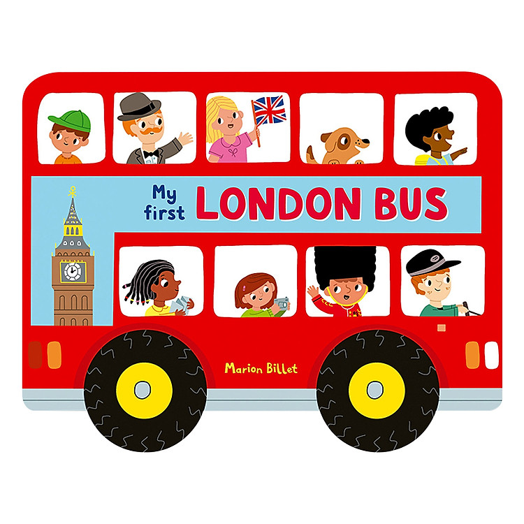Sách Whizzy Wheels: My First London Bus
