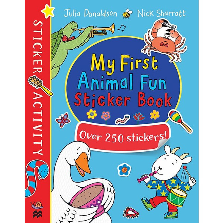 Sách My First Animal Fun Sticker Book