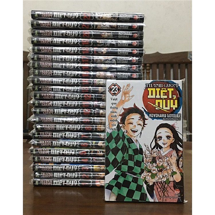 Sách - Thanh gươm diệt quỷ (trọn bộ 23 tập - tái bản)