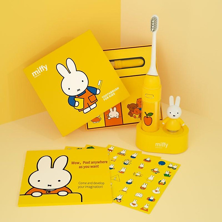 Bàn chải điện Mipow Miffy KIDs CI-600MF Chính hãng Giá tốt - Hình ảnh 3