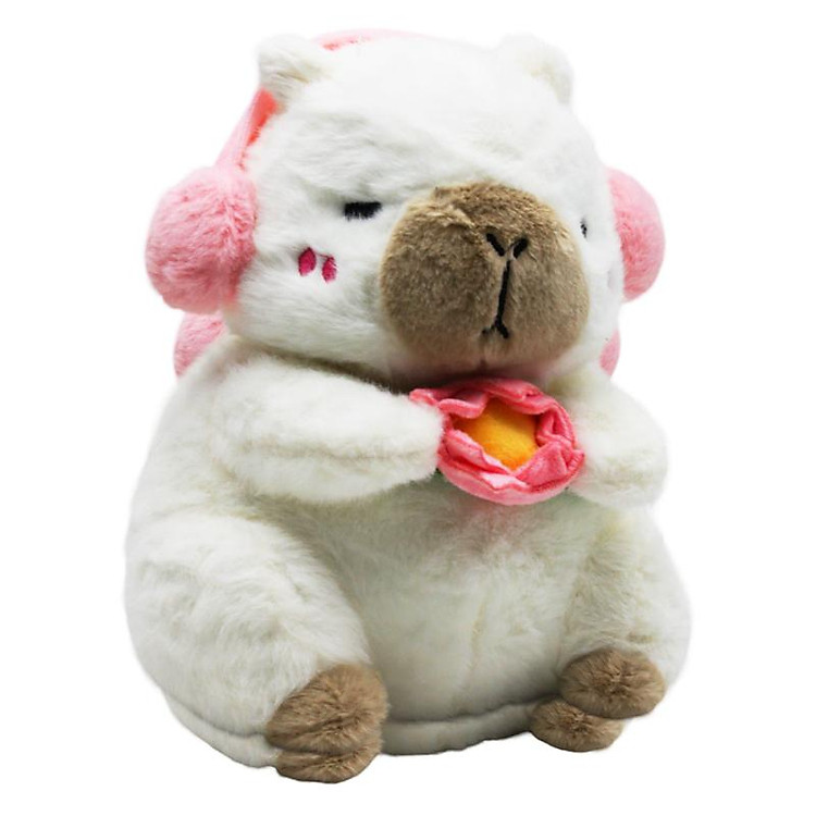 Thú Bông Capybara Nghe Nhạc 25cm Chính hãng Giá tốt - Hình ảnh 5