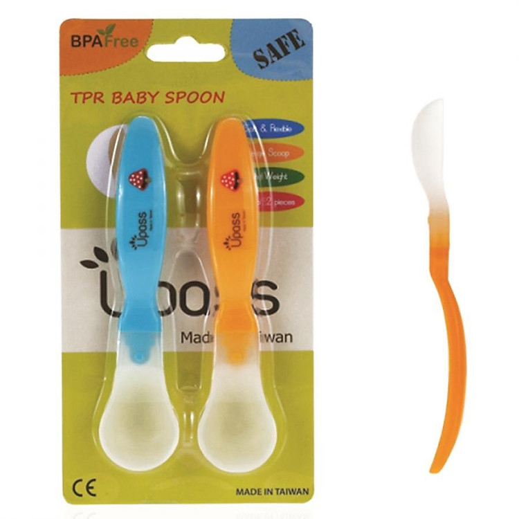 Bộ 2 Thìa Ăn Dặm Không BPA Upass UP3007XC