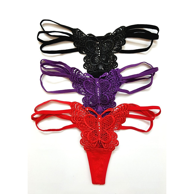 Combo 3 quần lọt khe cánh bướm 3 dây QTK07- Freesize