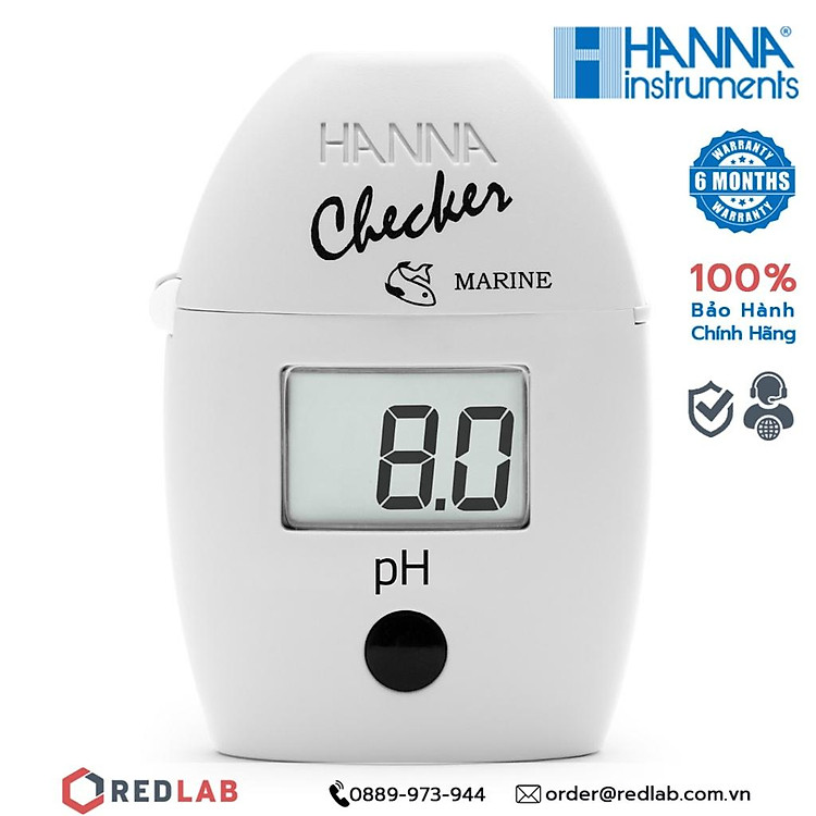 Thiết bị đo pH cho nước mặn Hanna HI780