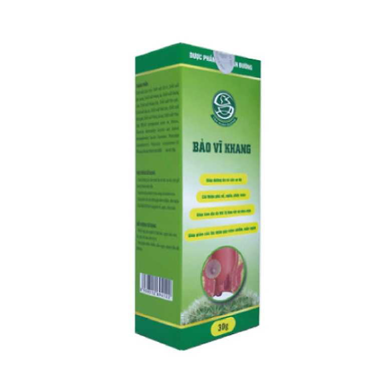 Kem Bôi Hỗ Trợ Ngăn Ngừa Trĩ, Trĩ Nội, Trĩ Ngoại, Trĩ Hỗn Hợp Bảo Vĩ Khang Lọ 30g