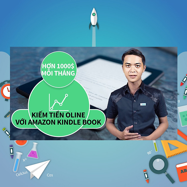 Khóa Học Kiếm Tiền Online Với Amazon Kindle Book $ 1000 Mỗi Tháng