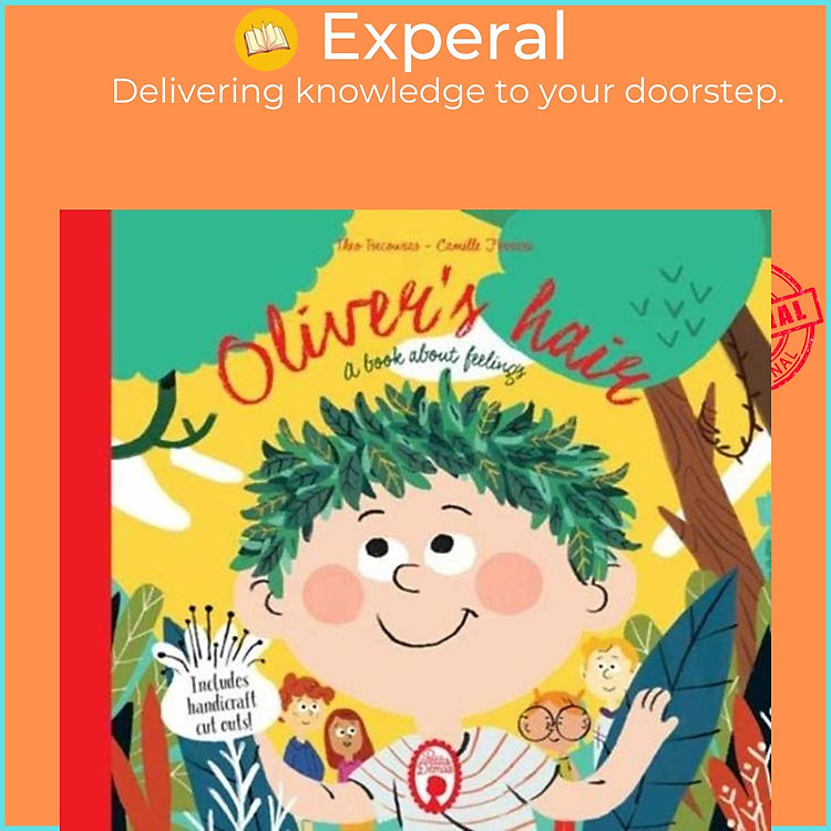 Sách - Oliver's Hair - A book about feelings by Camille Ferrari (UK edition, hardcover)