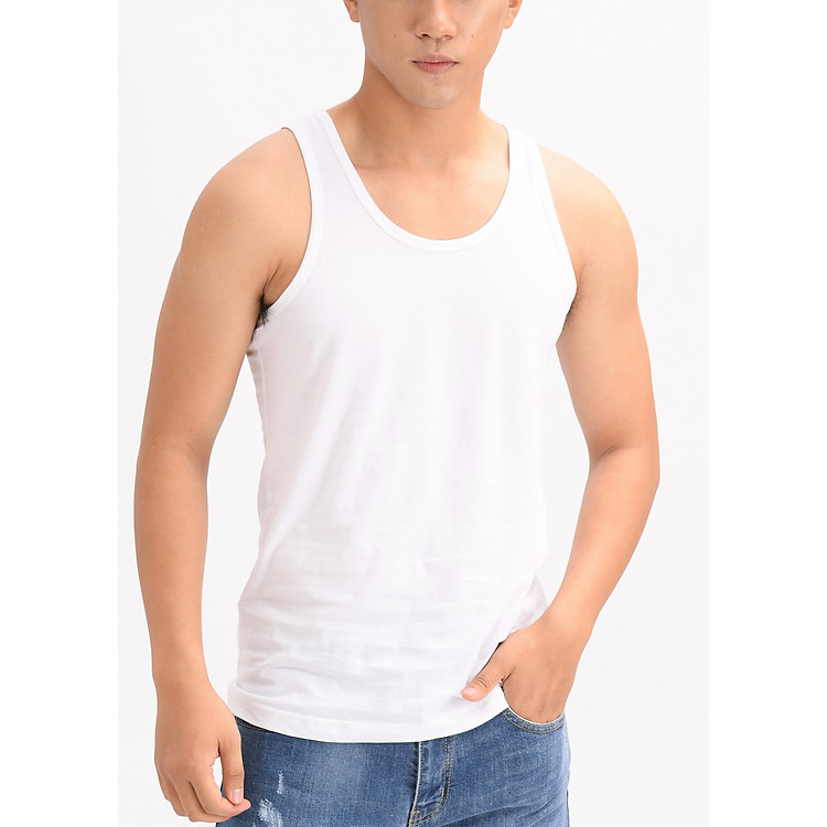 Áo Thun Ba Lỗ Nam 5S Cao Cấp, 100% Cotton thoáng mát, thấm hút mồ hôi