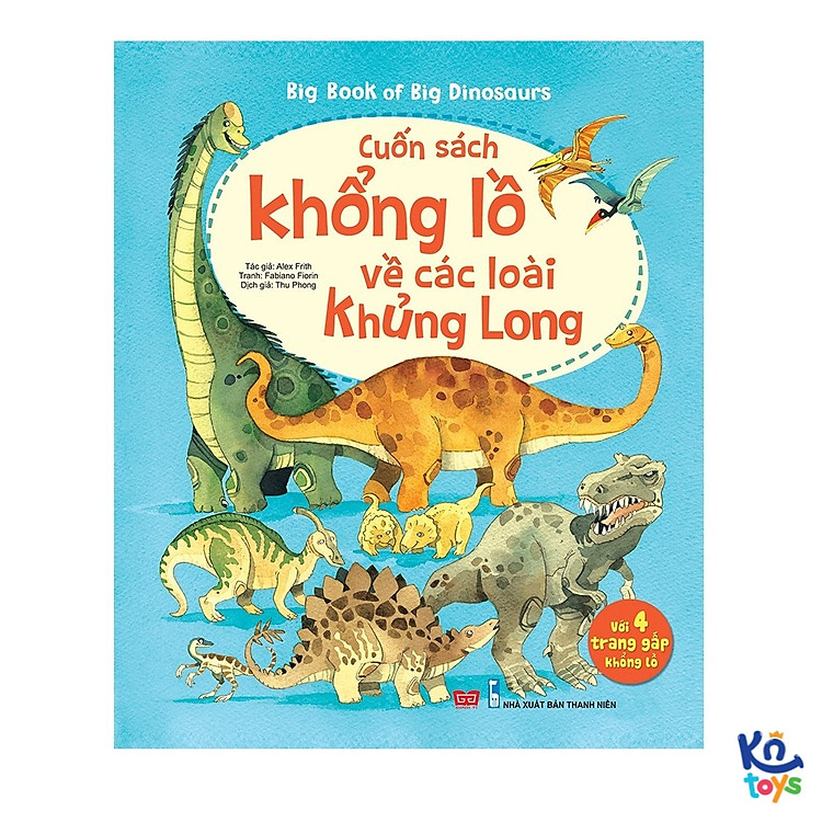Tương Tác – Big Book – Cuốn Sách Khổng Lồ – Các Loài Khủng Long