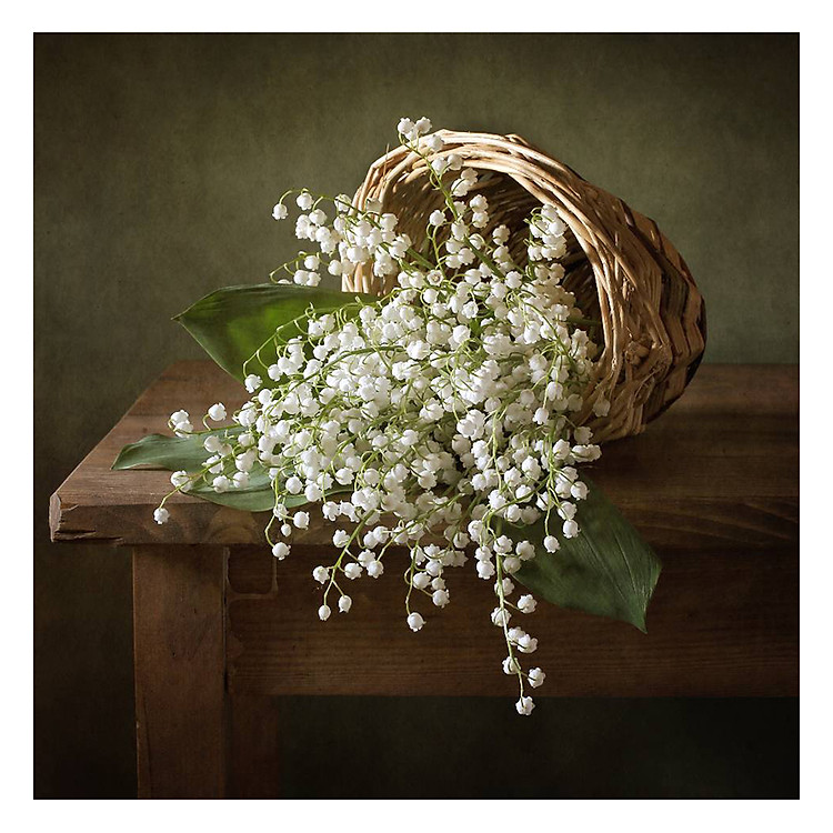 Tranh Giỏ Hoa Dại