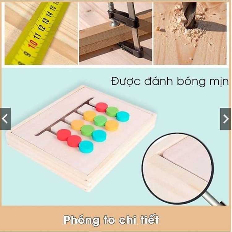 Mua Đồ Chơi Trí Tuệ Xếp Hình 4 Màu Chính hãng Giá rẻ - Hình ảnh 4