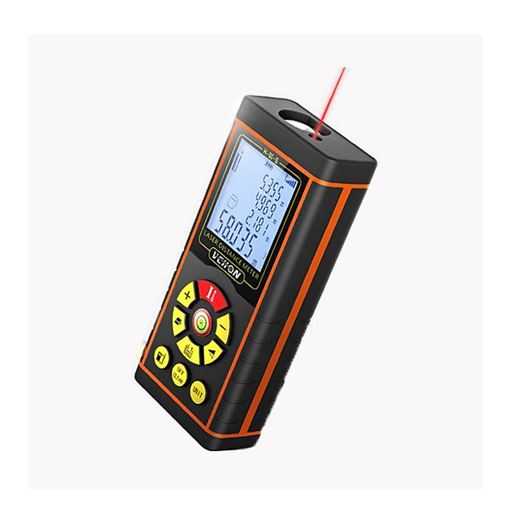 Thước đo khoảng cách Laser chính xác TẶNG KÈM Nhiệt kế đo nhiệt độ nước tắm hình cá