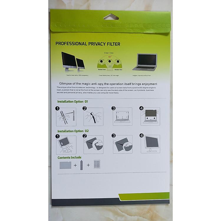 Mua Tấm che màn hình laptop chống nhìn trộm Privacy Filter- Hàng nhập ...