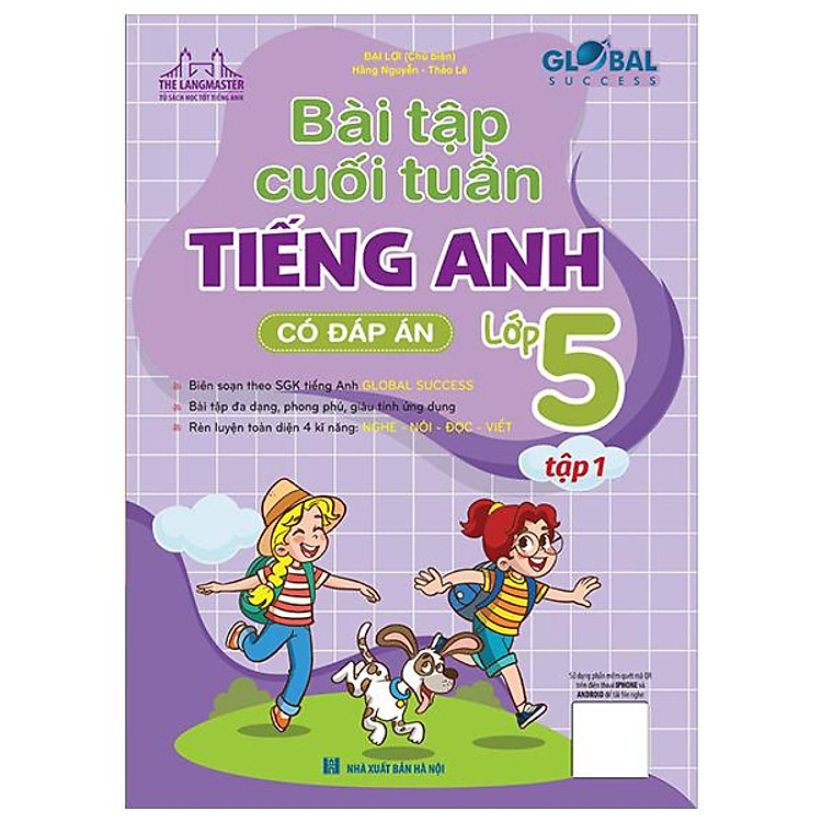 Global Success - Bài Tập Cuối Tuần Tiếng Anh Lớp 5 - Tập 1 (Có Đáp Án) - Ảnh 2
