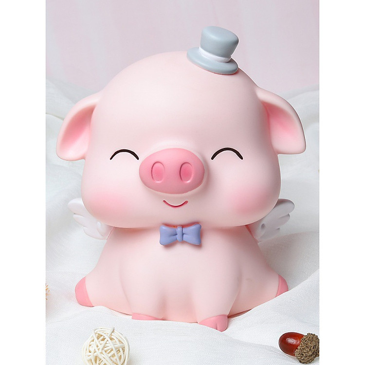 Ống Tiết Kiệm Heo Thiên Thần (13cm)