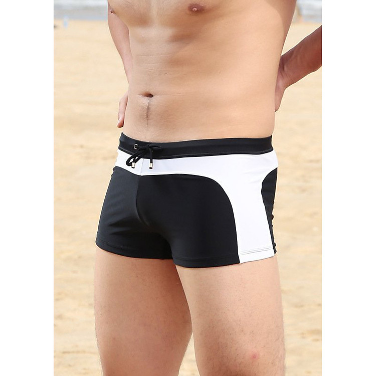 Quần bơi nam boxer phối màu độc đáo, đồ bơi nam đẹp