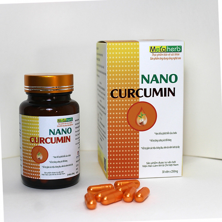 Thực Phẩm Chức Năng Nano curcumin Metaherb