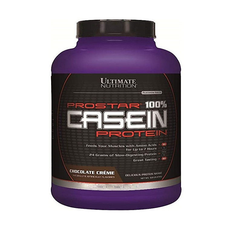Sữa Tăng Cơ Prostar Casein Ultimate Nutrition 5lb (2.27Kg) (Vị Ngẫu Nhiên)