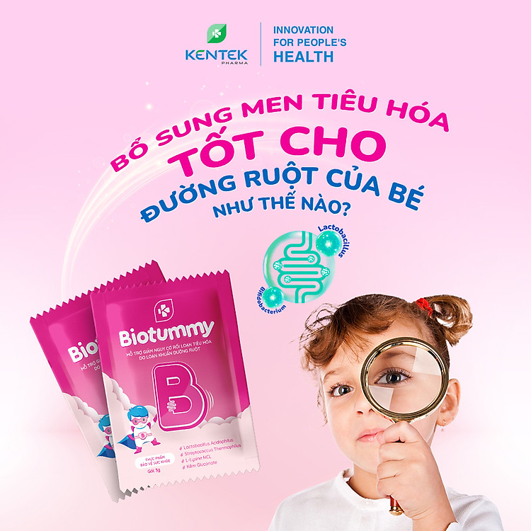Mua Thực phẩm bổ sung lợi khuẩn cho bé BIOTUMMY Tin cậy Tiết kiệm - Hình ảnh 5