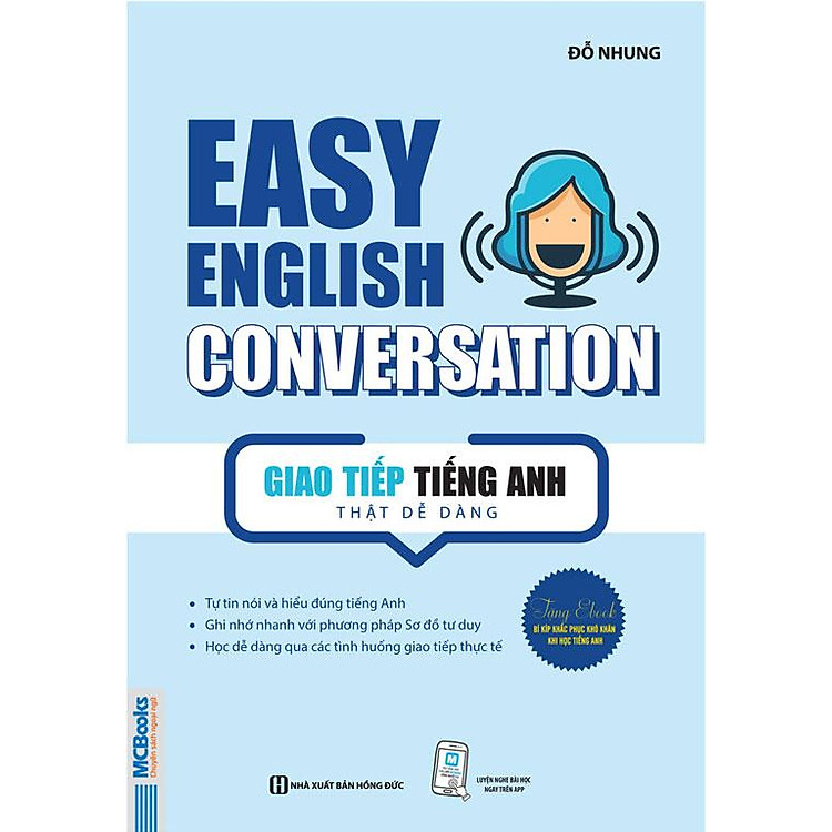 Sách Easy English Conversation - Giao Tiếp Tiếng Anh Thật Dễ Dàng