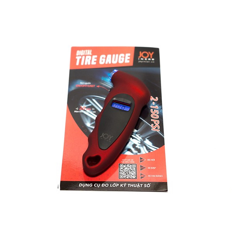 Đồng hồ đo áp suất lốp (bánh) xe hơi, xe ô tô JOY IN CAR