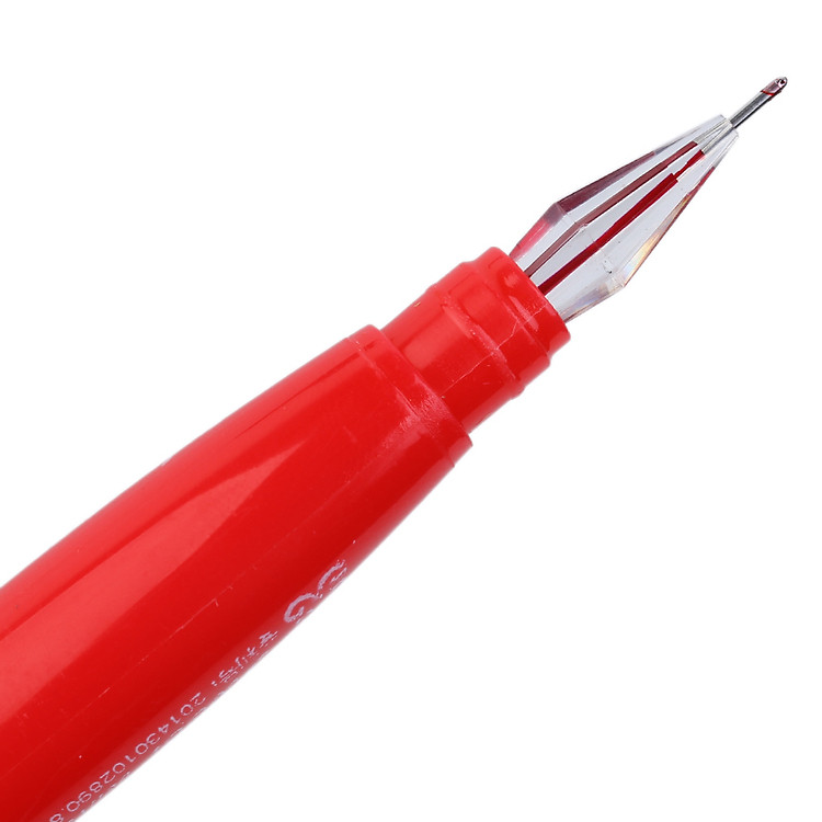 Hộp Viết Kim Cương 885 (12 cây) - Đỏ - Ảnh 4