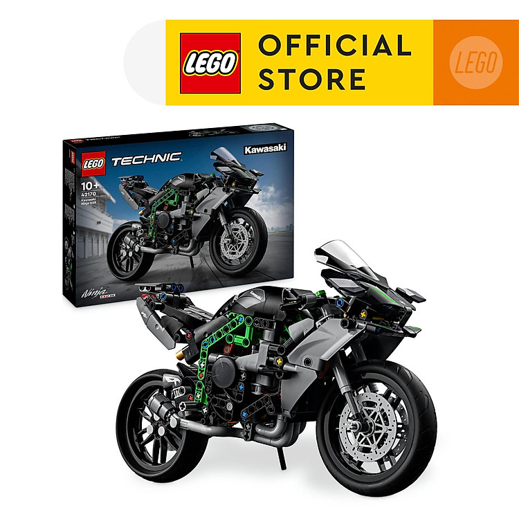 Mua tại Lazada: Mua LEGO TECHNIC 42170 Xe mô tô Kawasaki Chính hãng Giá tốt