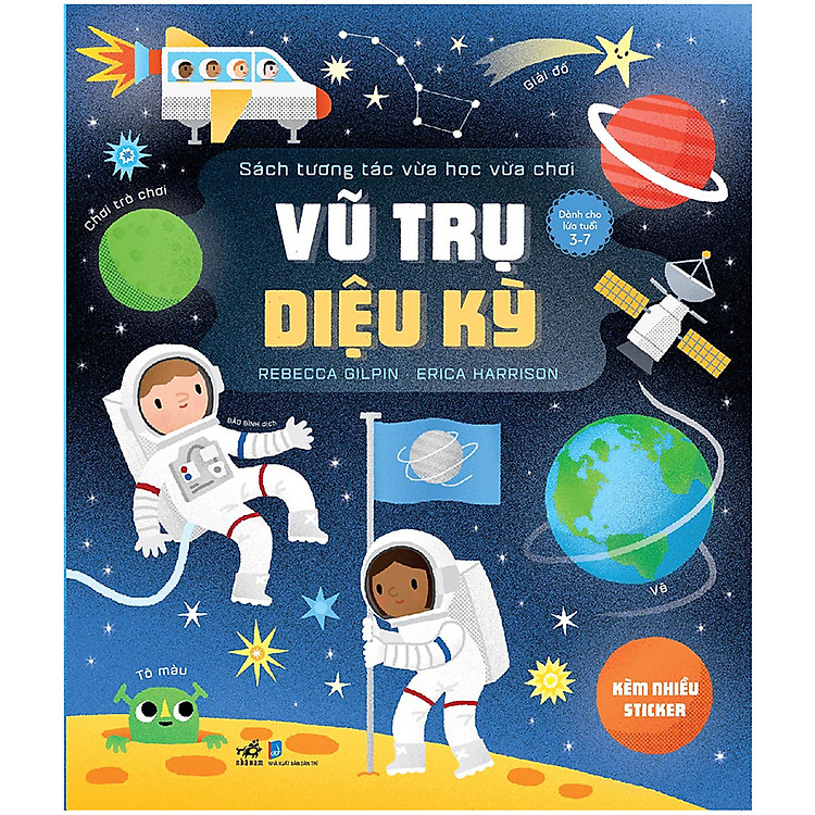 Vũ Trụ Diệu Kỳ – Sách Tương Tác Vừa Học Vừa Chơi