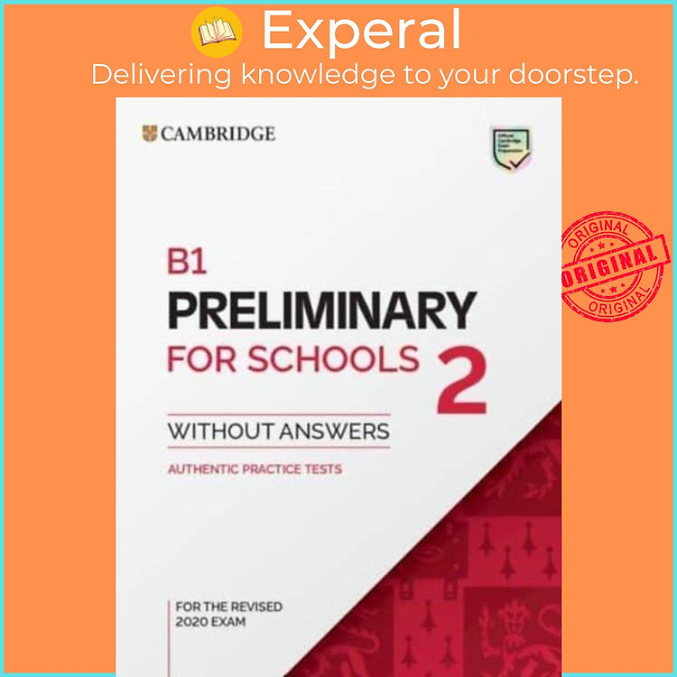 Sách - B1 Preliminary for Schools 2 Student's Book without Answers by (UK edition, paperback)