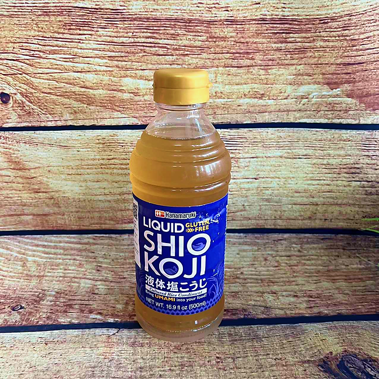 Sốt Shio Koji Hanamaruki (Nhật Bản) 500ML – Làm Mềm Thịt, Tăng Vị Ngon Ngọt