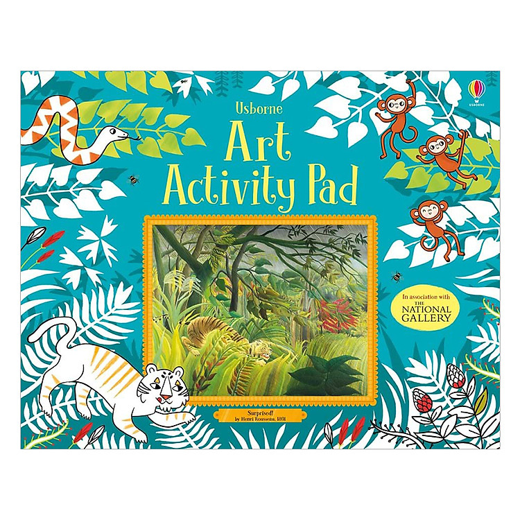 Sách Usborne Art Activity Pad