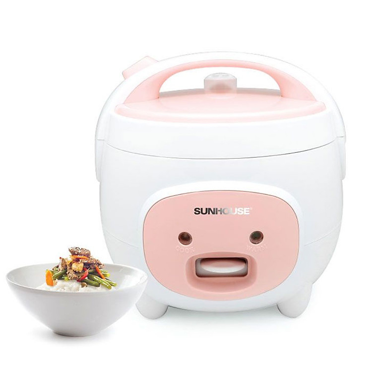 Nồi Cơm Điện Nắp Gài Sunhouse SHD8607W (1.8L) - Hàng chính hãng