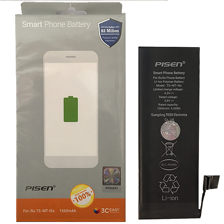 Pin iPhone 5S/5C 1560mAh - Hàng Chính Hãng