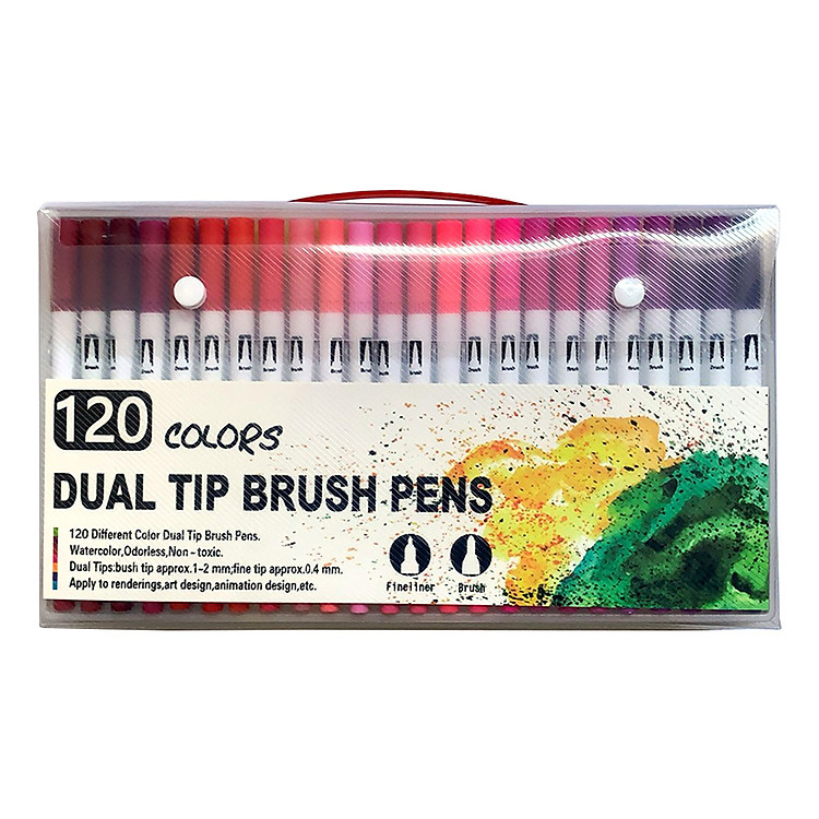 Bộ cọ 2 đầu cao cấp nét mản 0.4mm tiện dụng