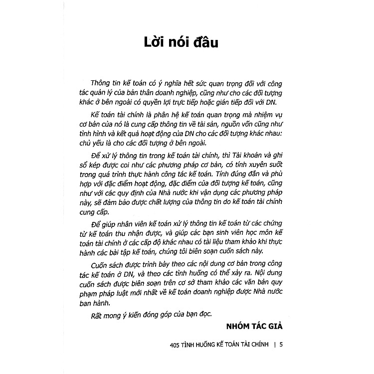 405 Tình Huống Kế Toán Tài Chính - Hướng Dẫn Thực Hành Bài Tập Kế Toán - Ảnh 6